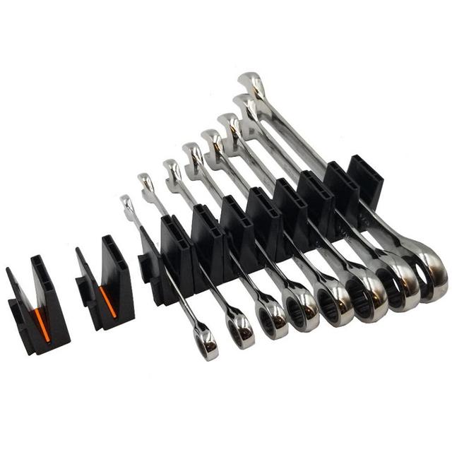 ToolBox Widget - Modular Wrench Organizer for Tool Drawer Storage | Magnetic Wrench Holder | Tool box Kit for Professional & DIY Mechanics | Organize Your Tools For Fast Accountability - 1 Kit