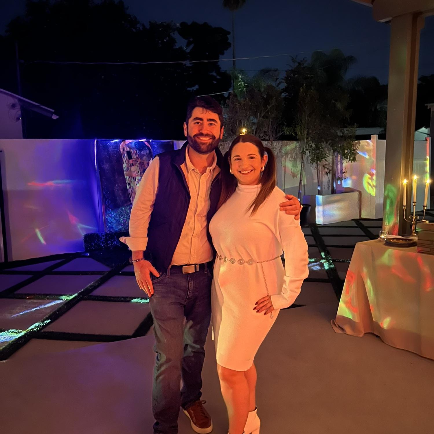Han and Leia - obviously - for our first Halloween together