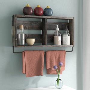 Natashia Barnwood Plank Wall Shelf