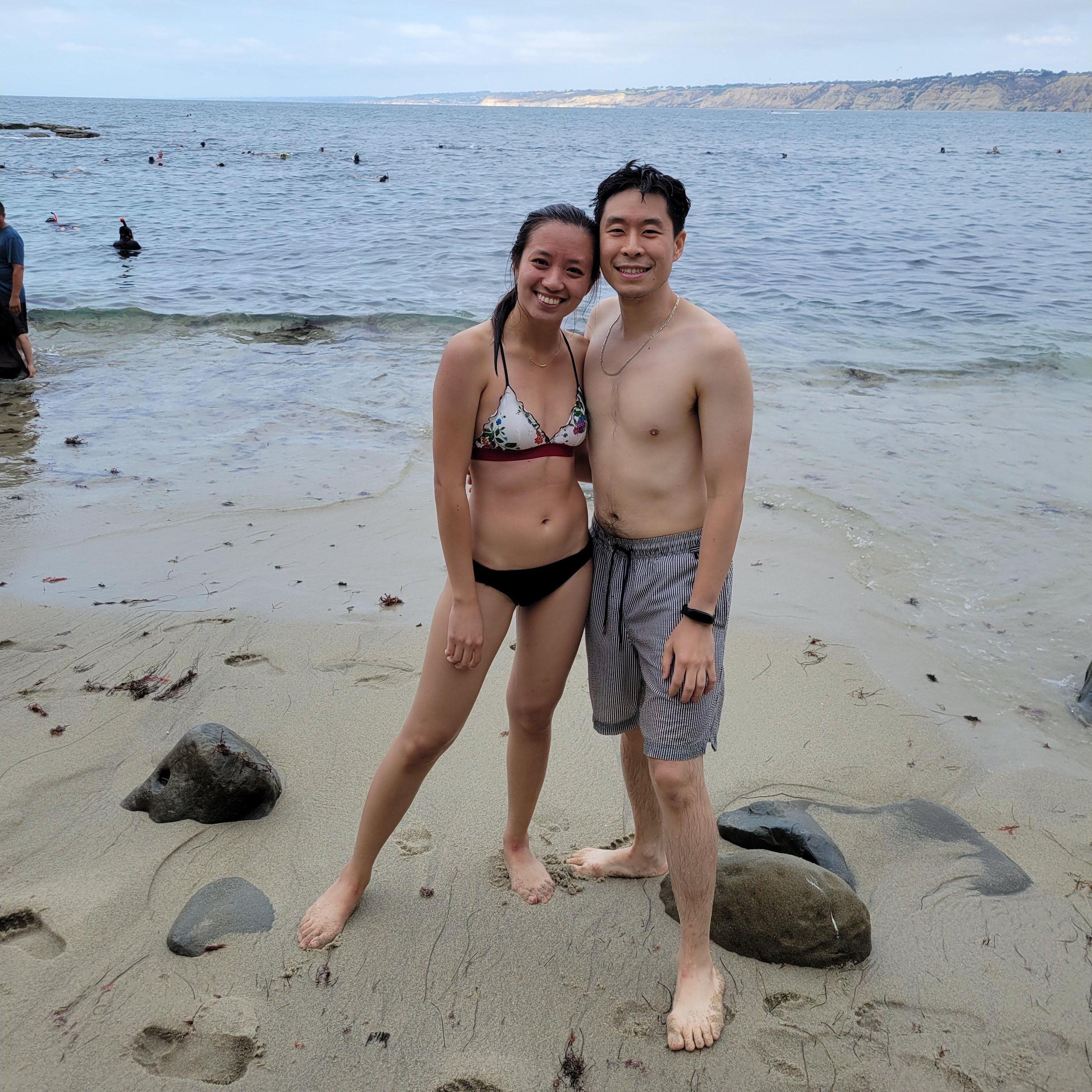 Birthday splash in La Jolla