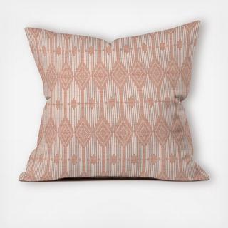 West End Blush Throw Pillow