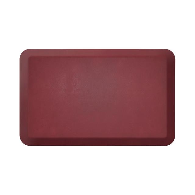 Newlife By Gelpro Comfort Kitchen Mat - Leather Grain Cranberry - 20"X32"