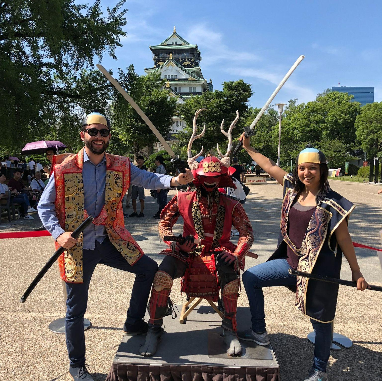 2018: Osaka Japan, we became Samurais