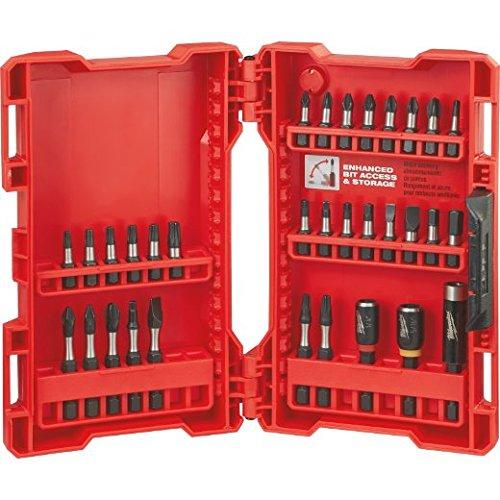 Milwaukee Electric Tool 48-32-4004 Shockwave Heavy Duty Impact Driver Bit Set, 32 Pc