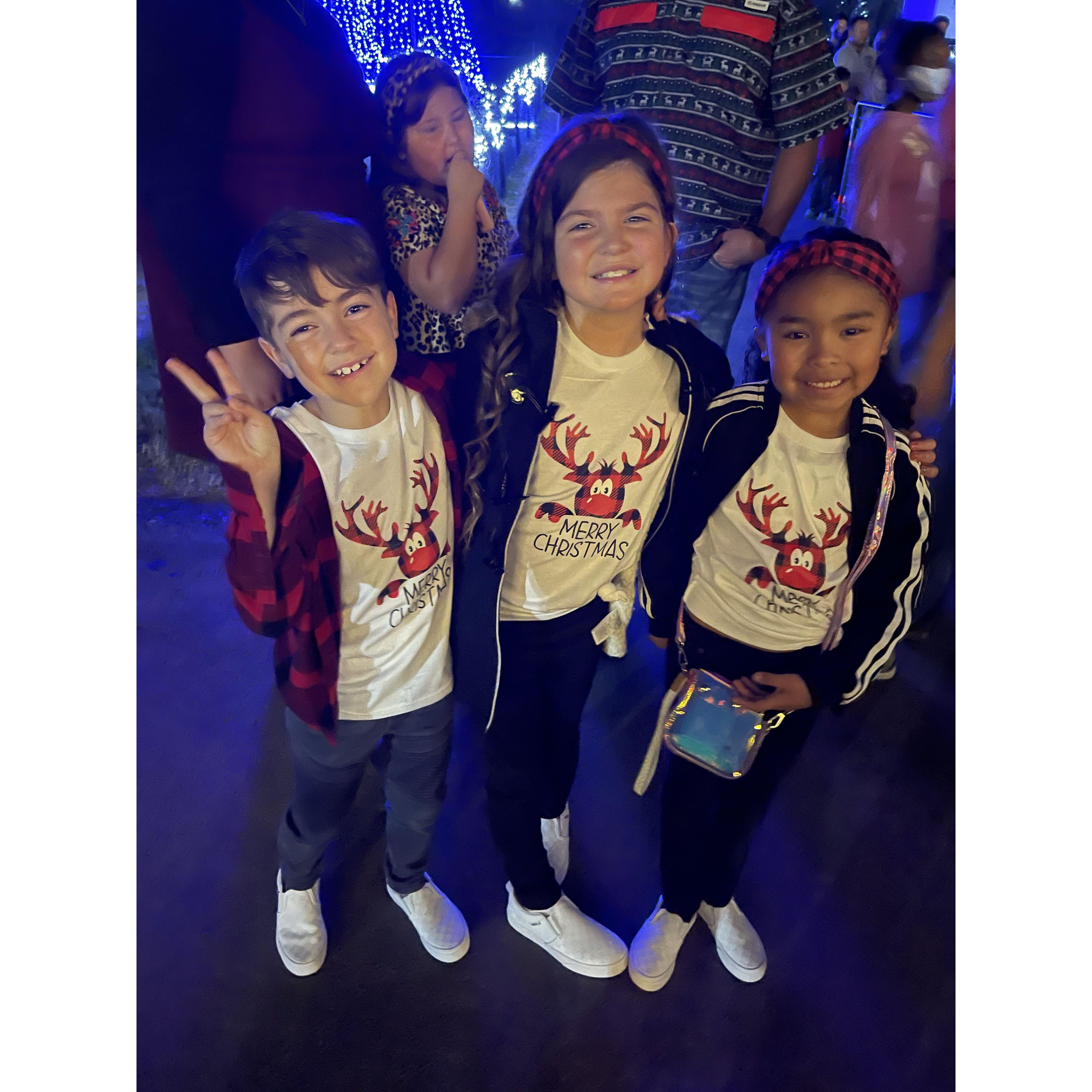 Kiddos First Christmas together 2021