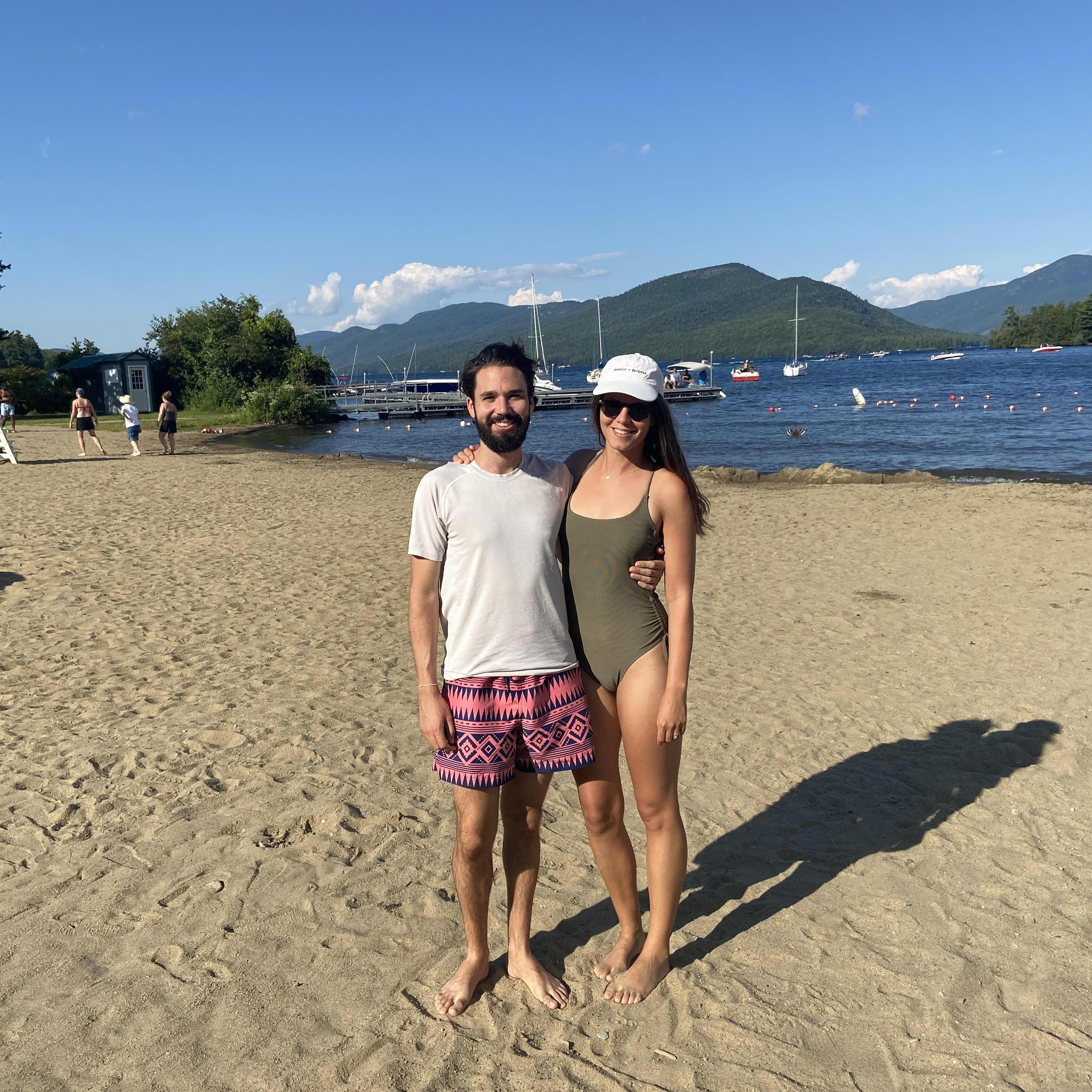 Wedding venue scouting near Lake George
