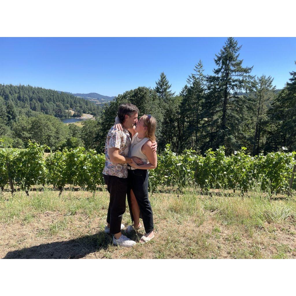 Engagement Day- July 3rd. Willamette Valley, OR