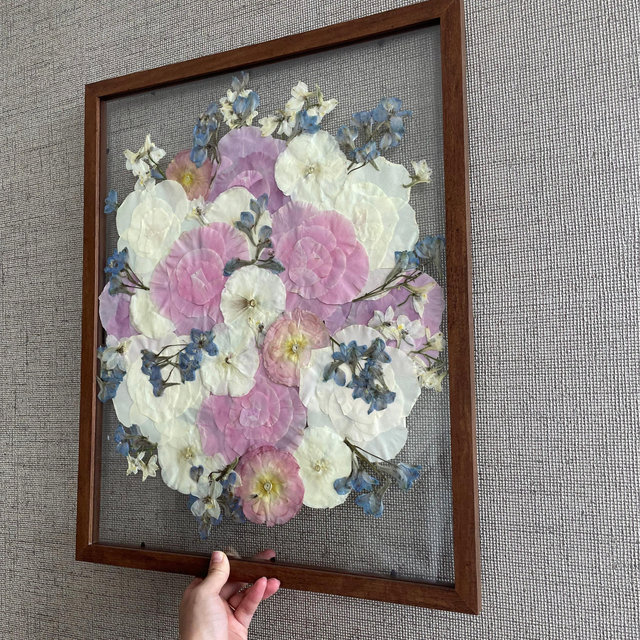 Custom Bouquet Preservation Wall Art from PlantBox