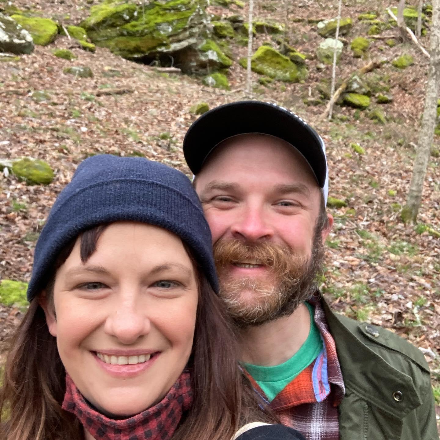 Hiking around Mammoth Cave National Park.
