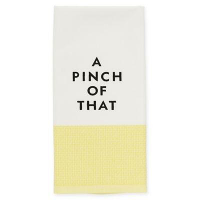 Buy kate spade new york Food for Thought Kitchen Towel in Daffodil