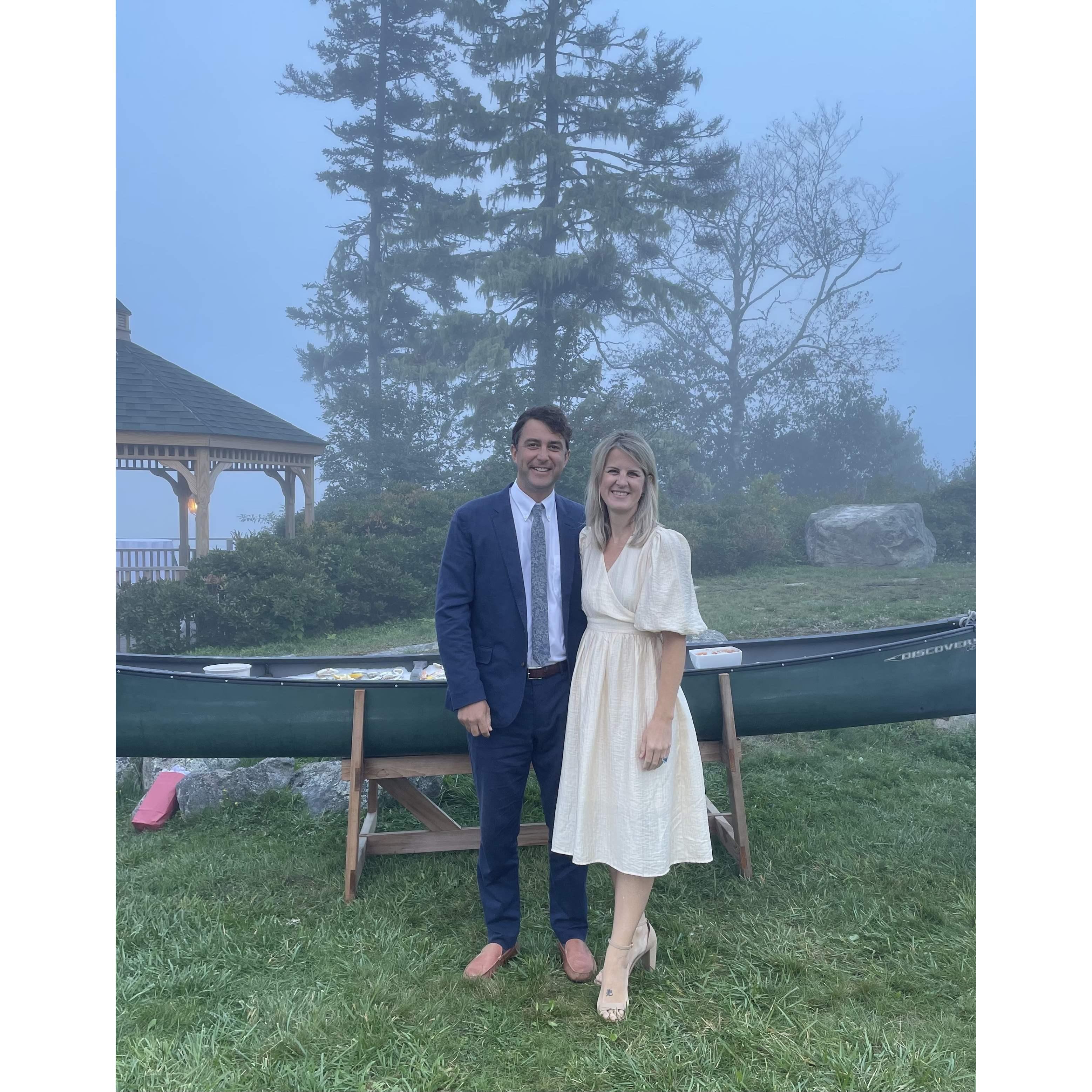 Our time up in Maine.