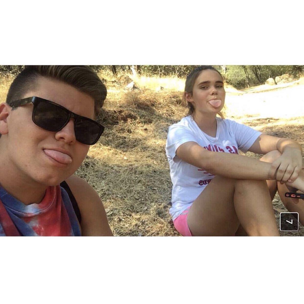 On a hike around the Oroville Lake