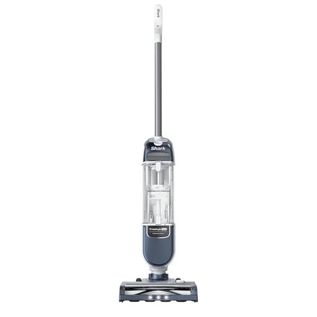 Shark Freestyle Max Cordless Upright Vacuum, Multi-Surface Cleaning, Lightweight, Easy Maintenance, with Large Dust Cup and 2-Speed Brushroll, LED Headlights, Nordic Blue, SV2002