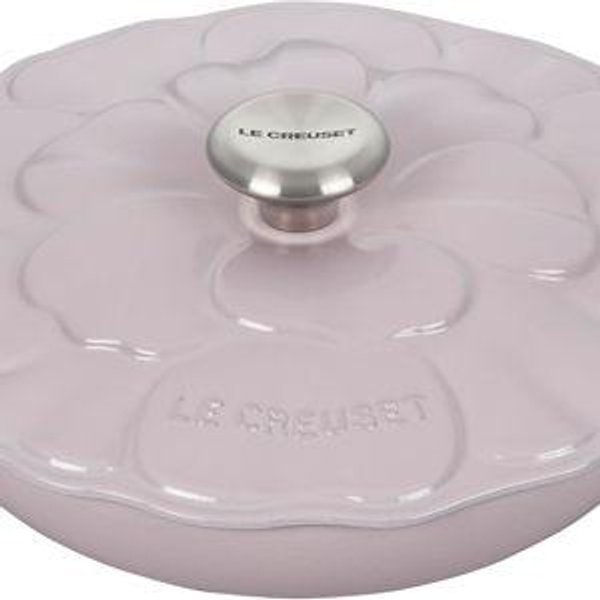 Le Creuset Cast Iron Petal Braiser, Shallot