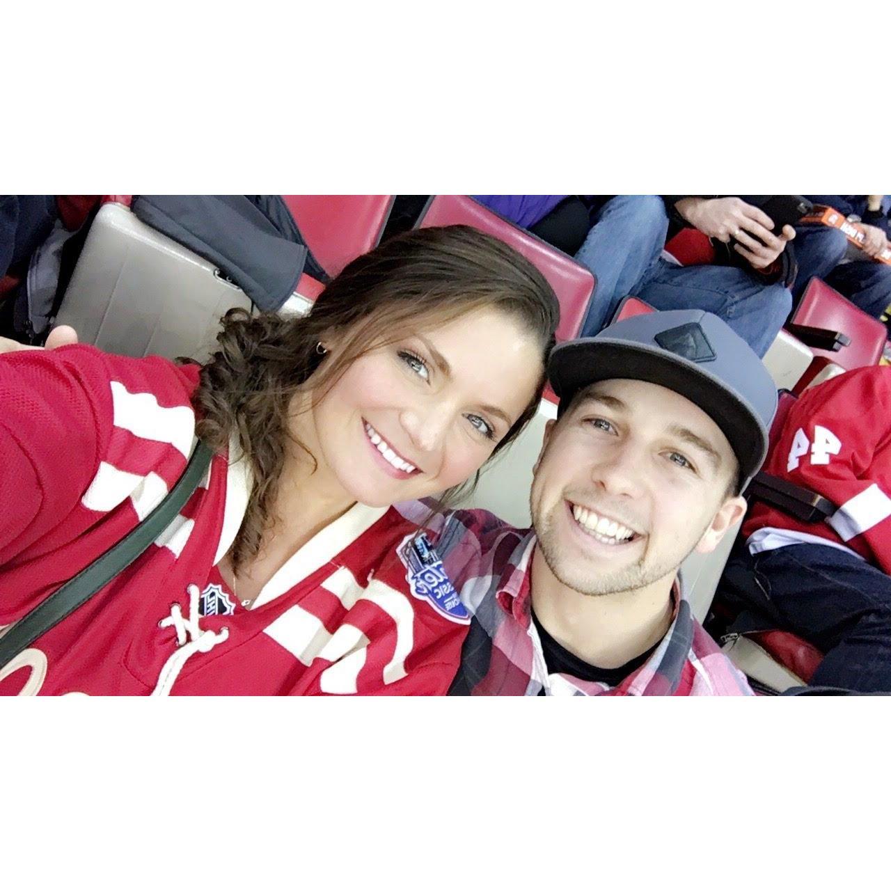 Britt's first and last game at The Joe!