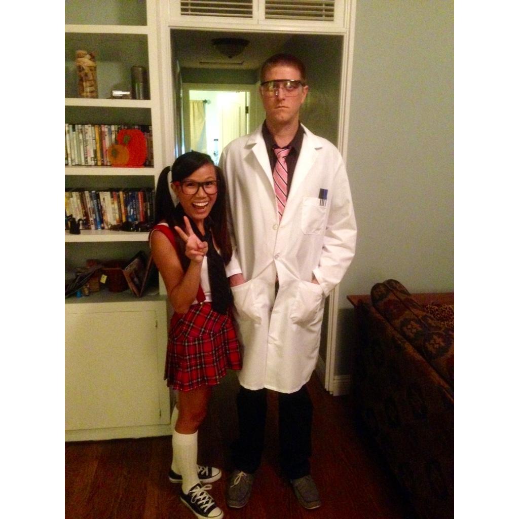 A nerd and a scientist, a perfect match