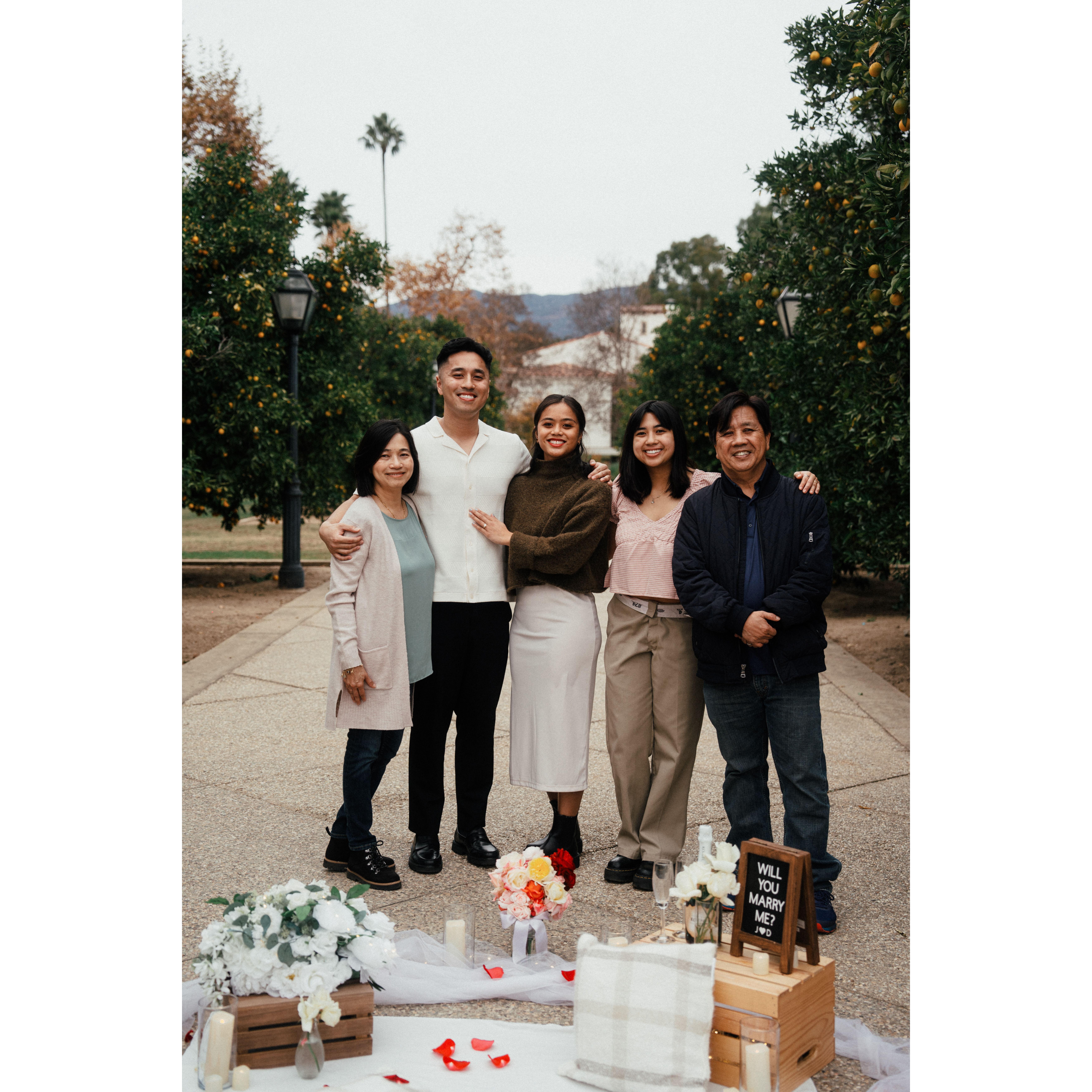 With Family of the Groom
