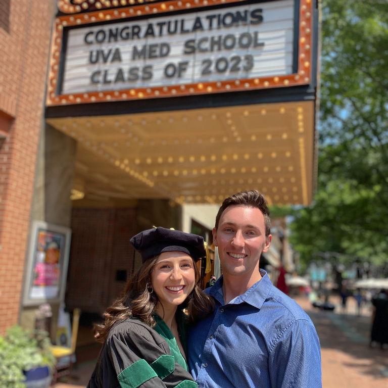 jess graduates from med school & the start of 2 years of long distance - 2023