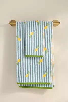 Fruit Icon Cotton Towel Collection
