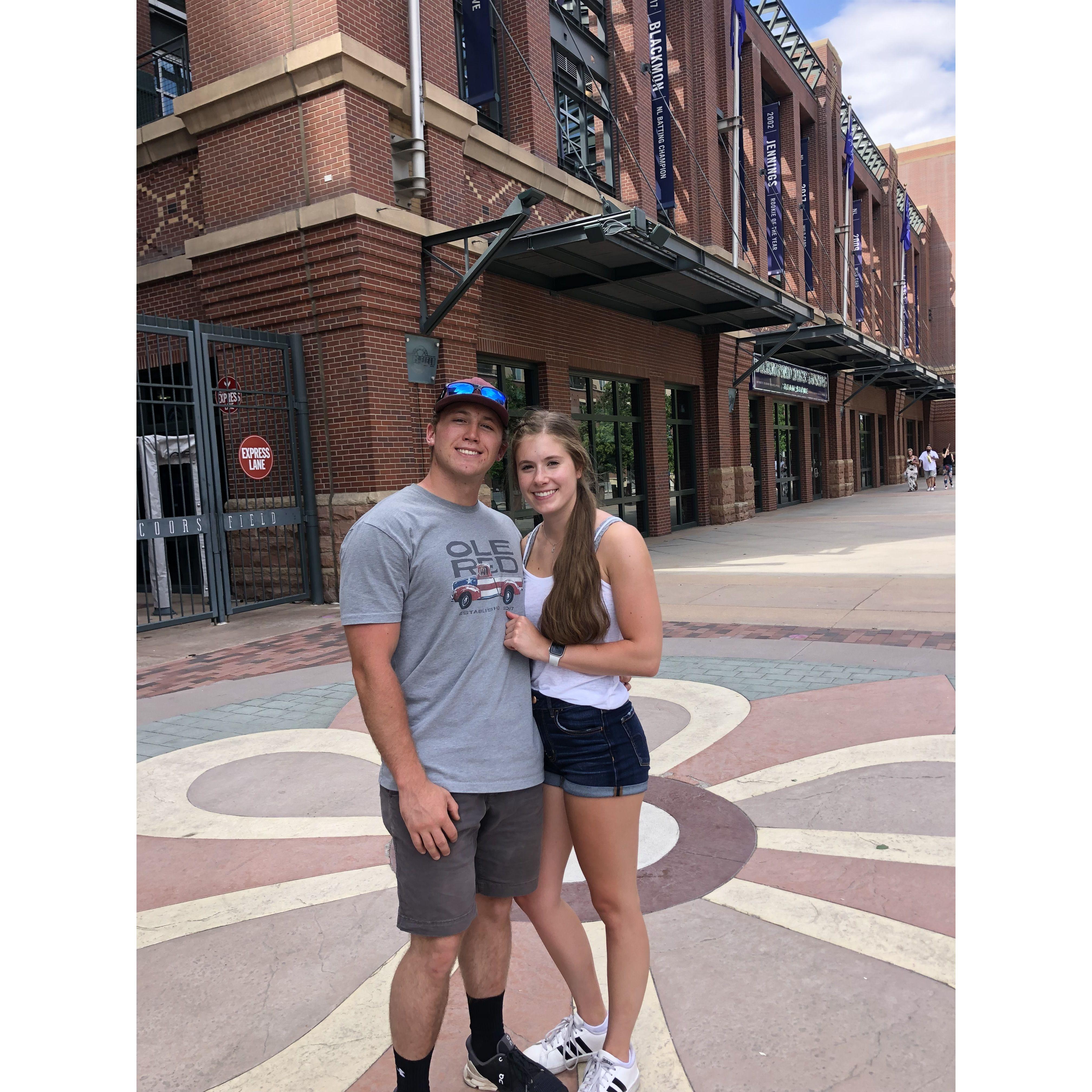 Rockies game for Father's Day
