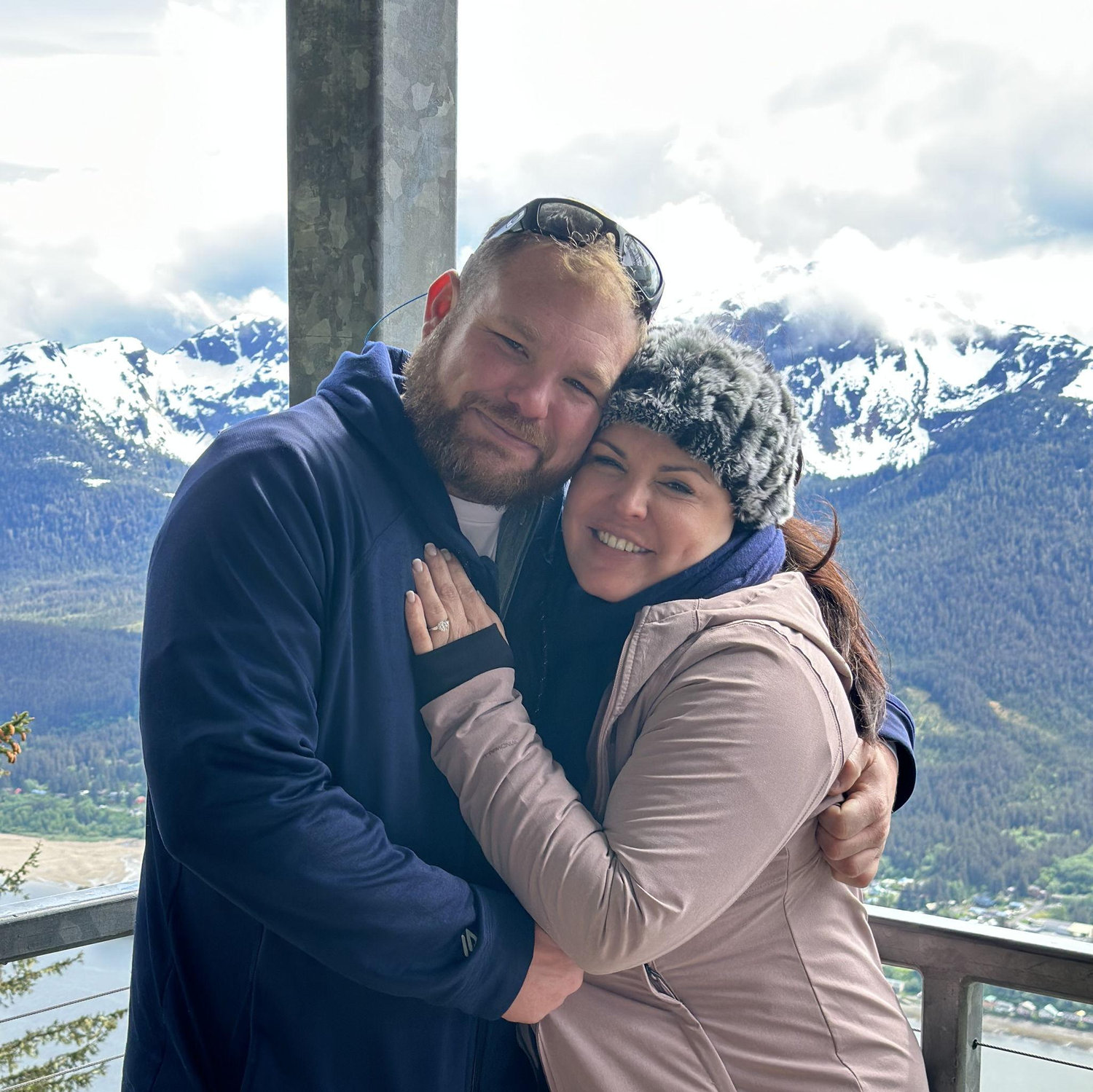 John just proposed, Alina said yes! May 28, 2023