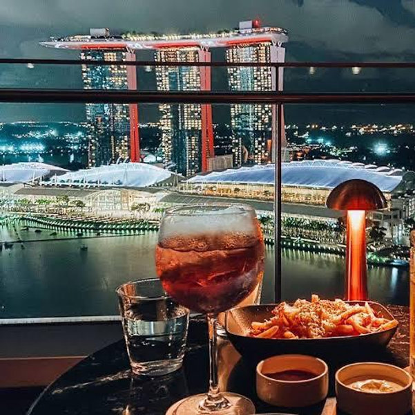 Honeymoon Dinner in Singapore