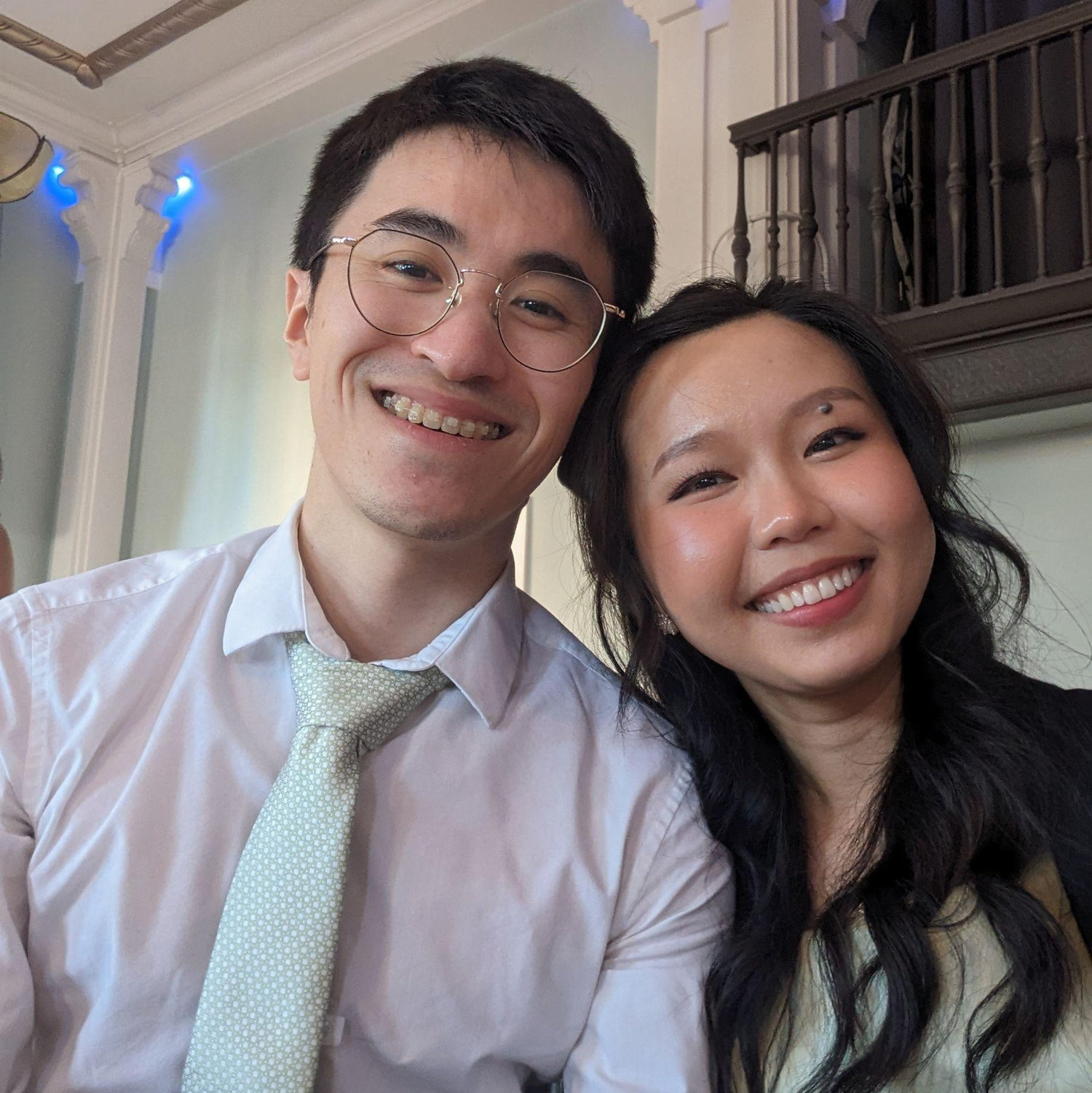 First (of many) weddings together ^_^