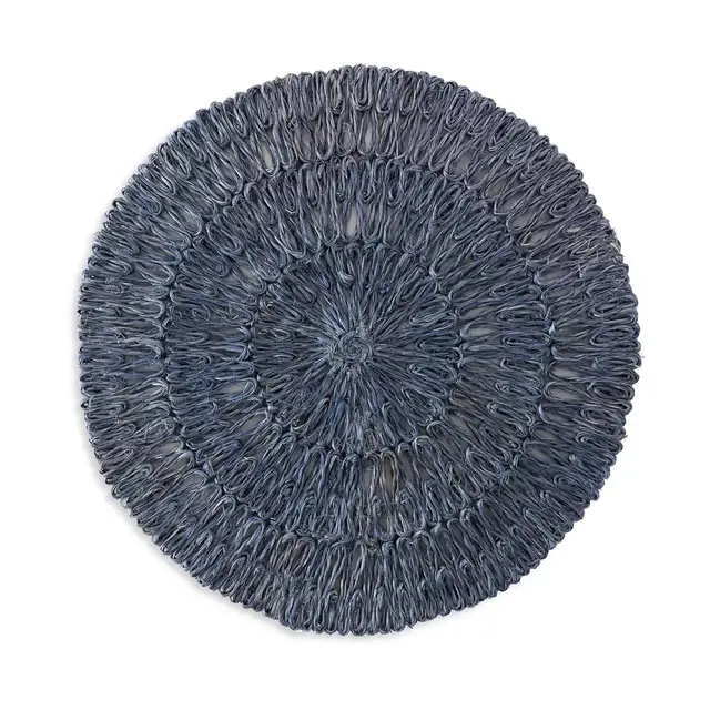 Juliska Straw Loop Blue Placemat