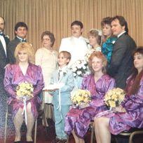 Mother of the Bride and Father of the Bride at their wedding!