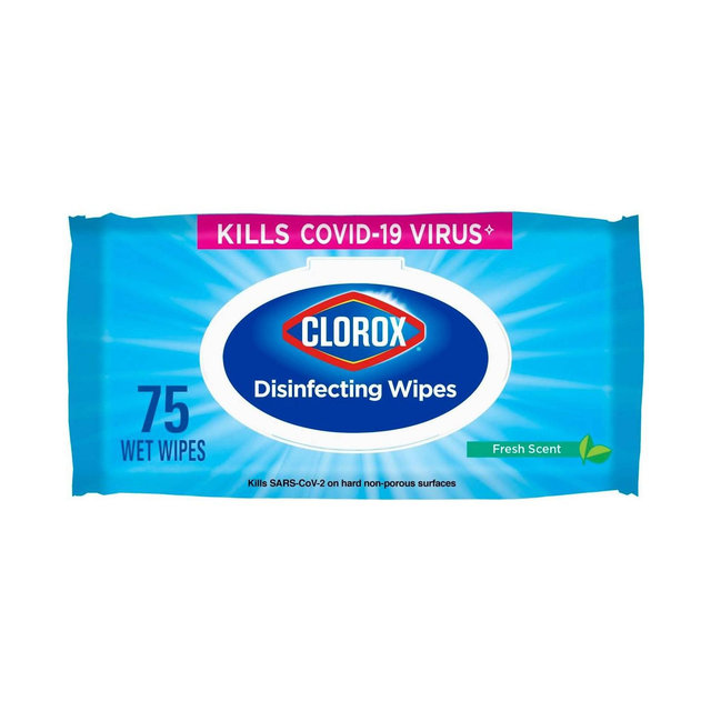 Clorox Disinfecting Wipes - Fresh Scent - 75ct