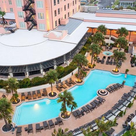 Relax at the swim-up bar and enjoy lounge chair services!