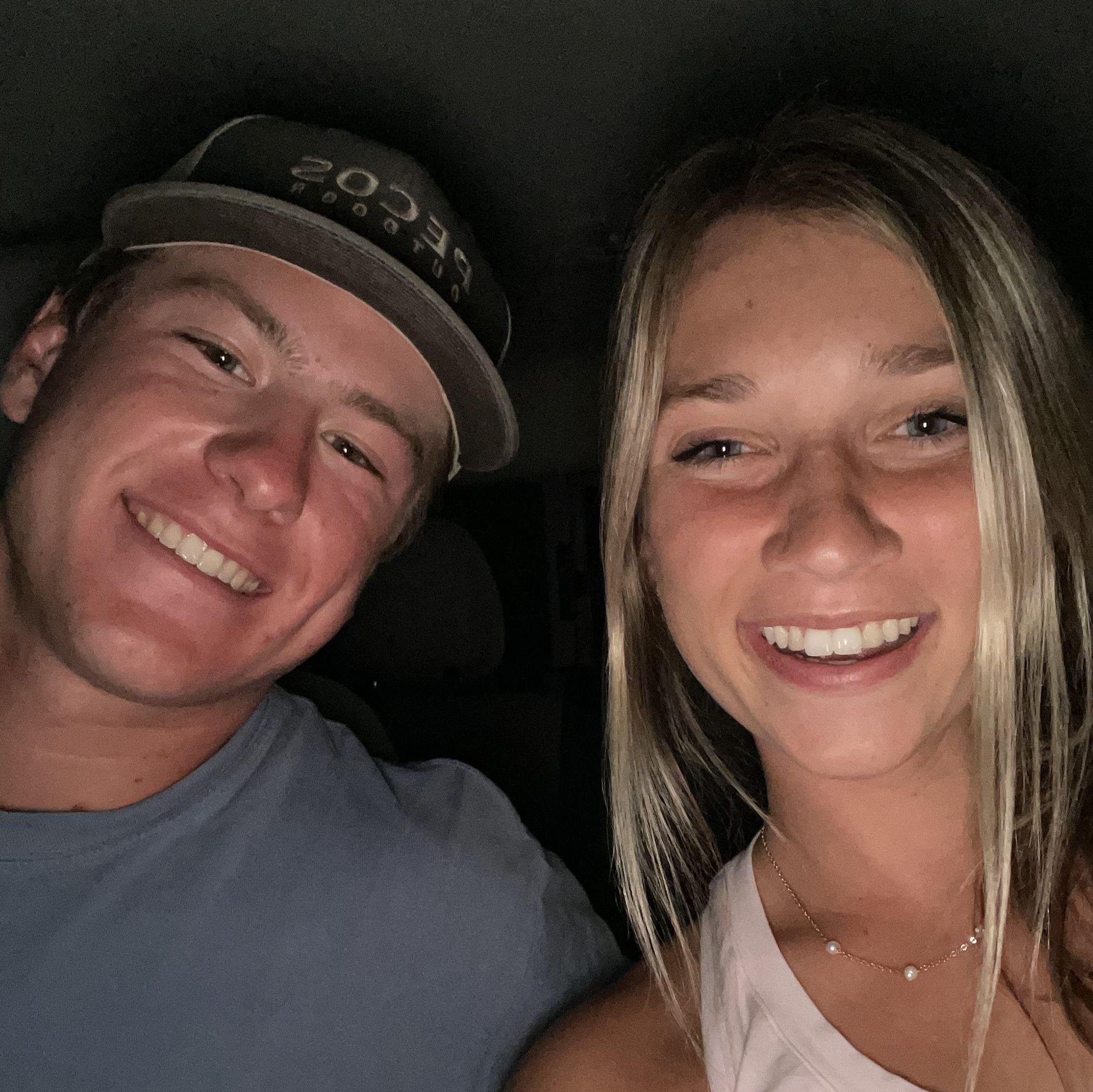 Our first date!