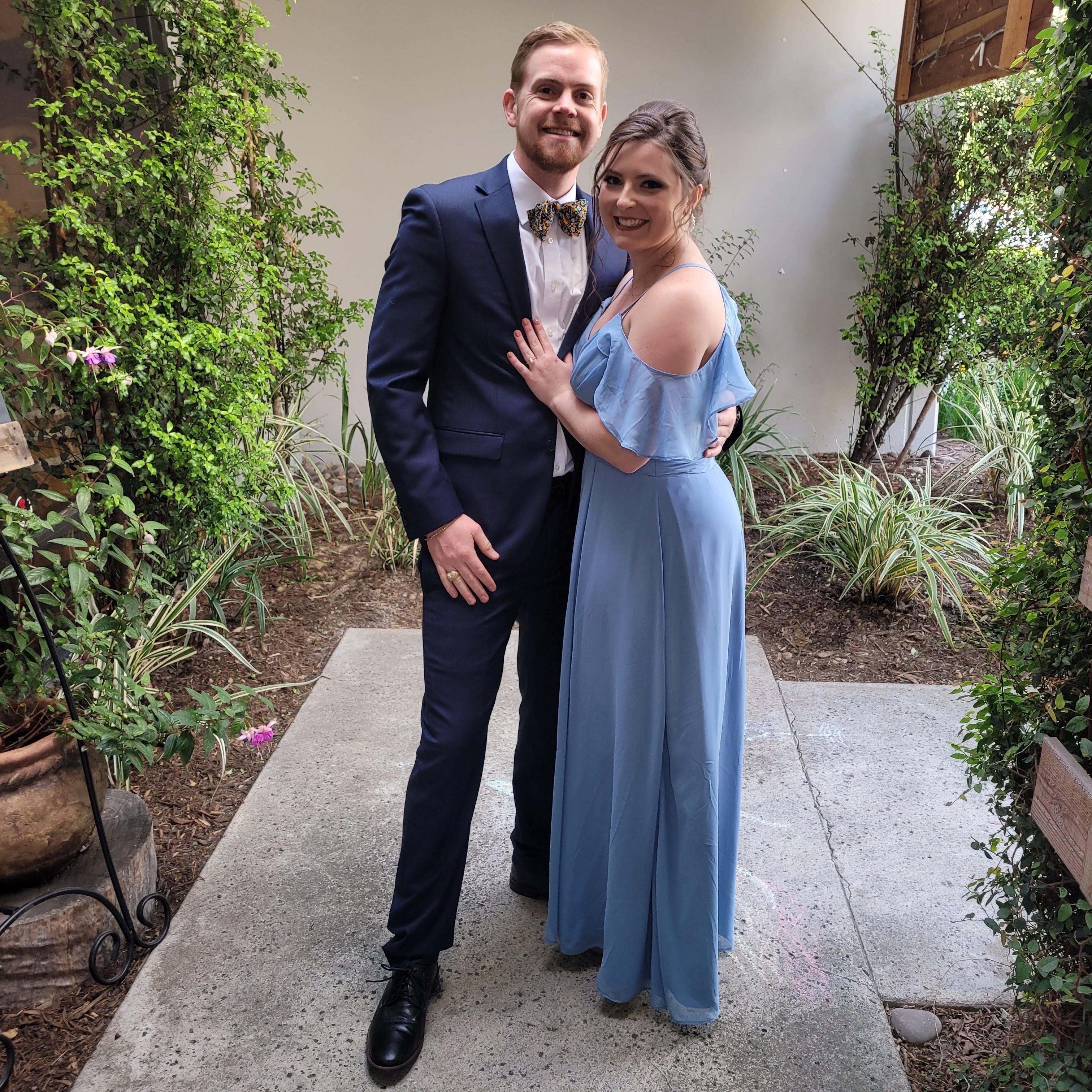 Dolled up for Anna & Greg's wedding