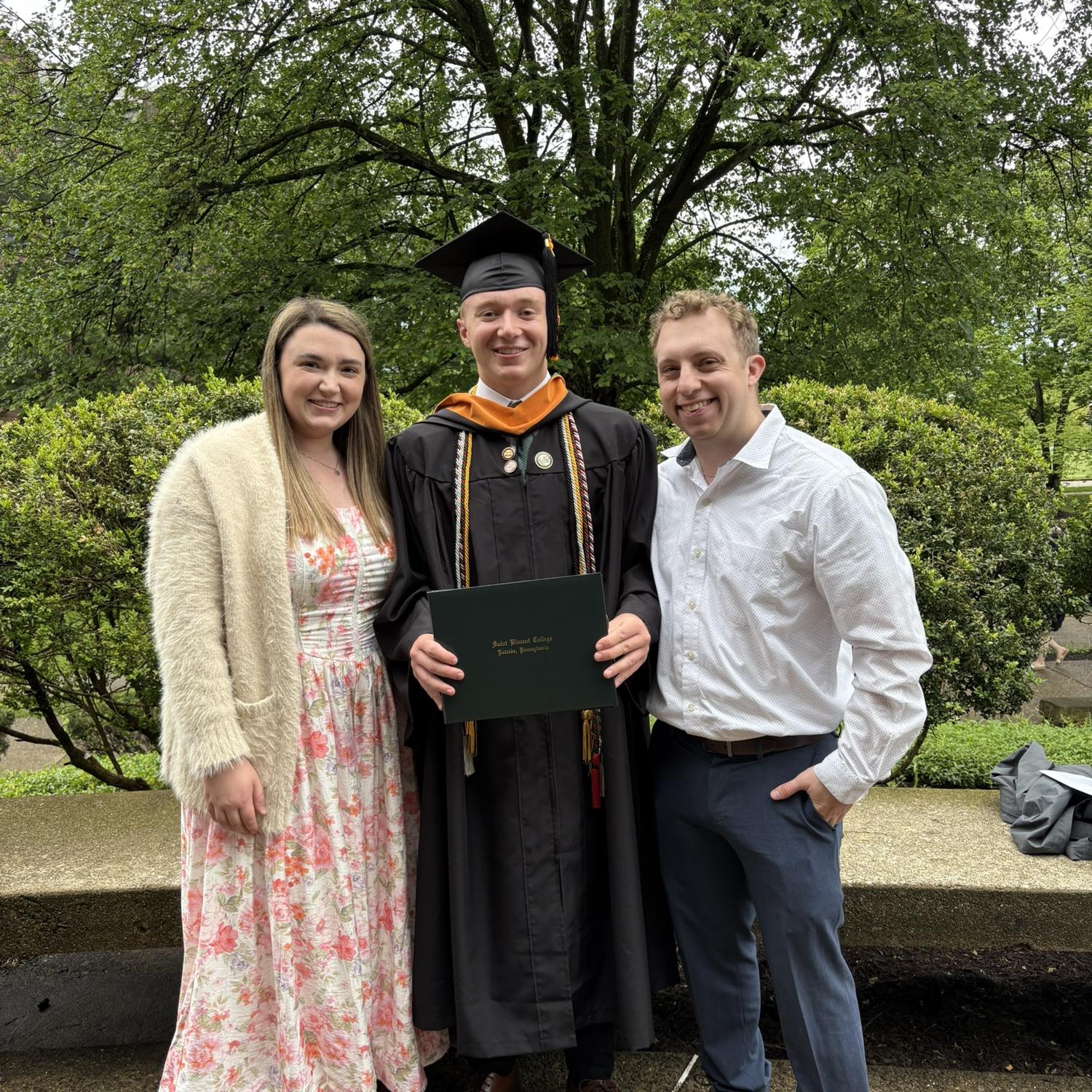 Congratulations Kyle! Soon after graduation, he’ll move in with Lex and Randee for the summer as he finishes nursing school