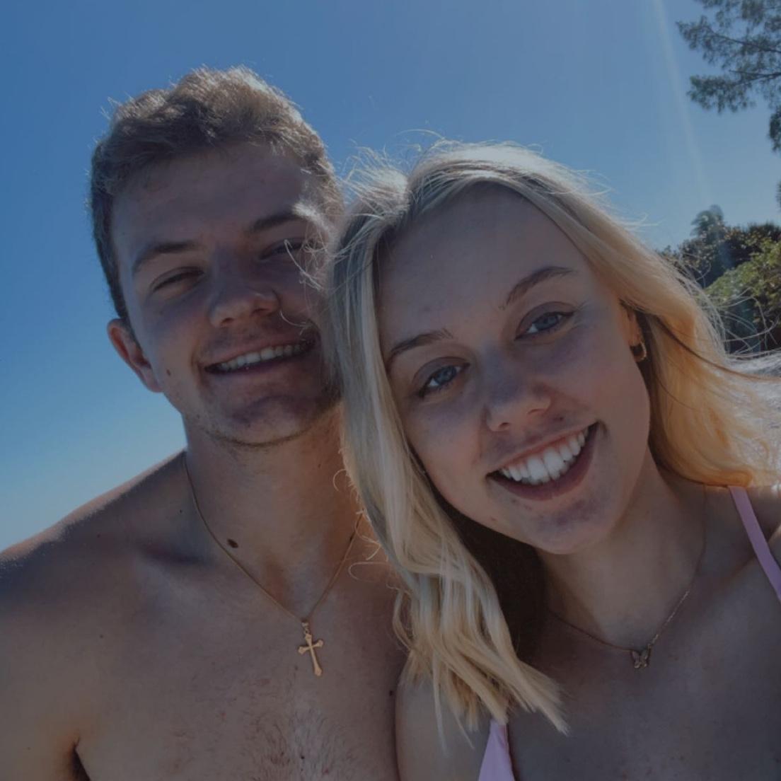 Visiting John's grandmother Connie on spring break