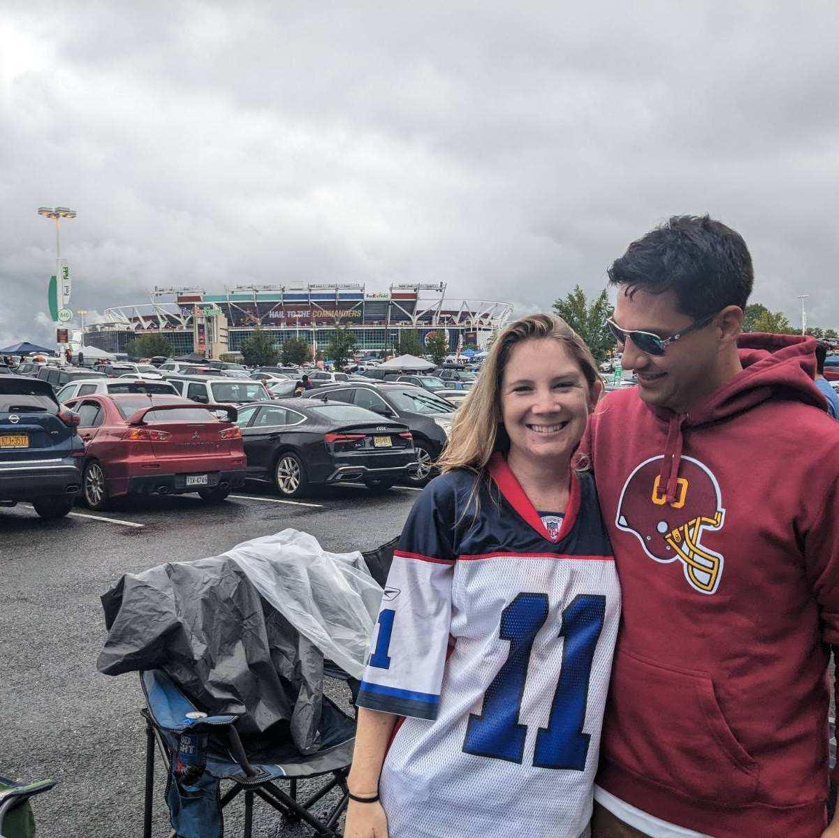 A house divided...but we still love watching every game together!
