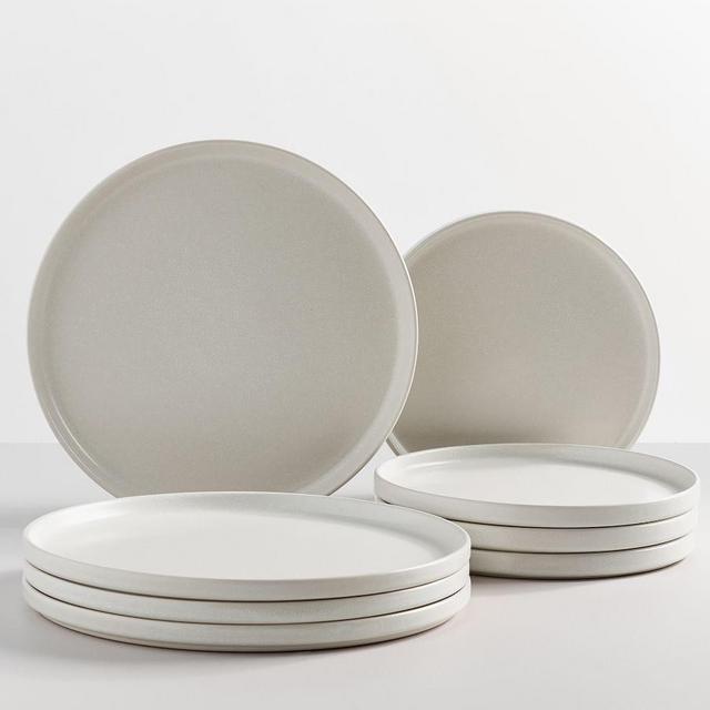 Mason Modern Stoneware 8-Piece Dinnerware Set - Ivory