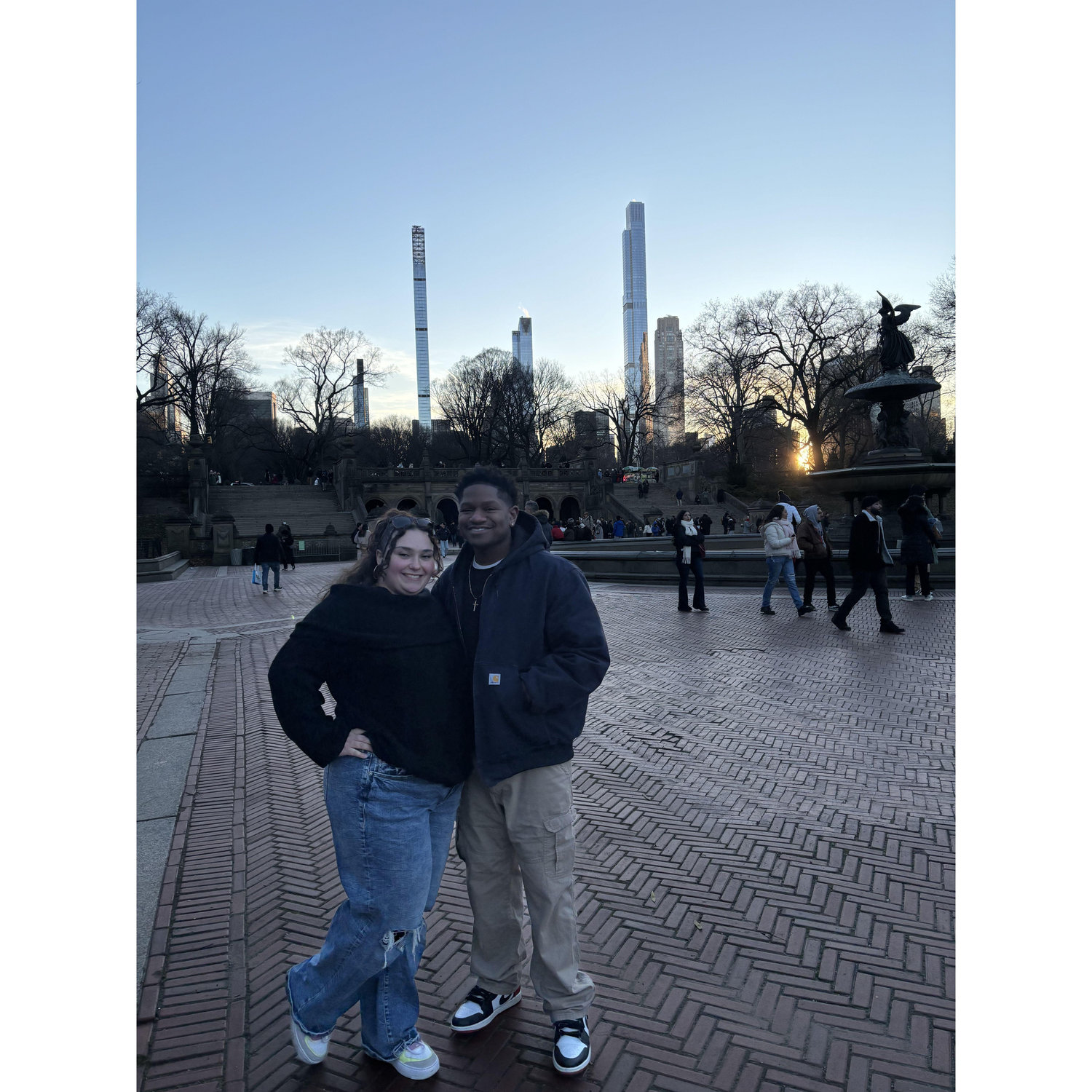 ... or strolling around New York visiting our favorite local.