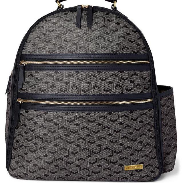 SkipHop DECO Saffiano Diaper Backpack
