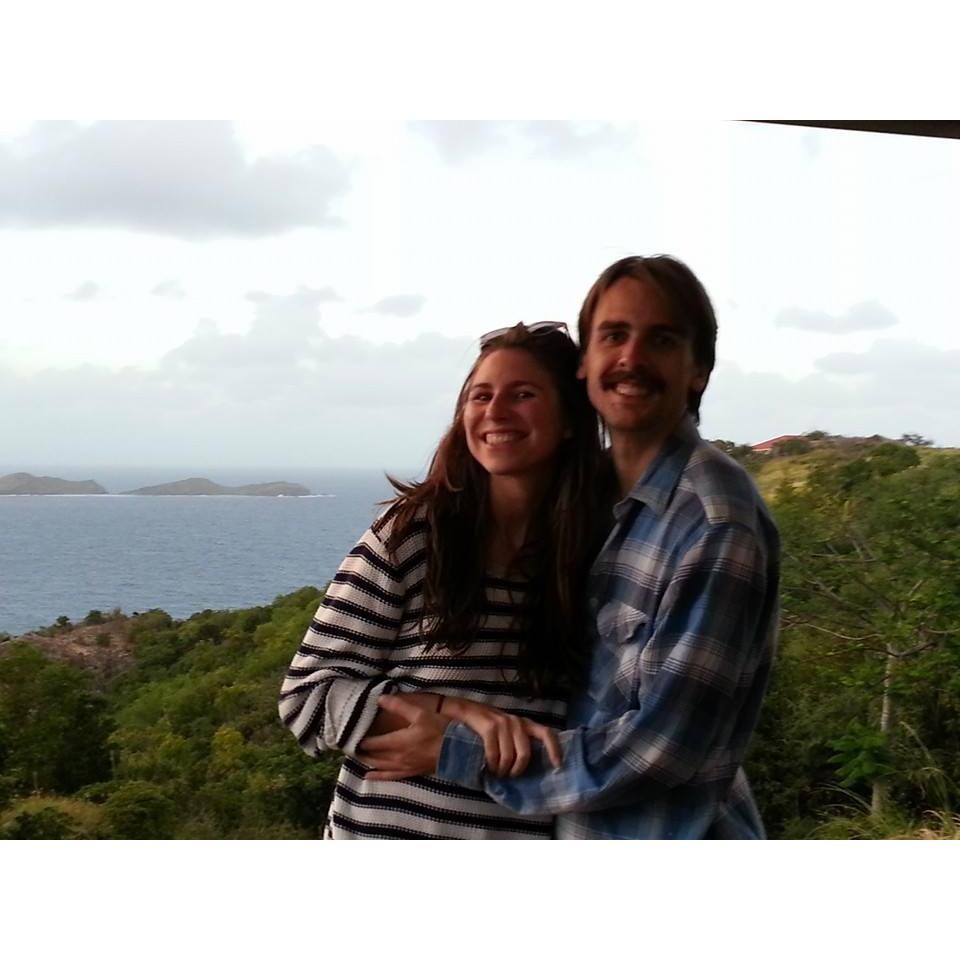 Lovers in St. Barth's
