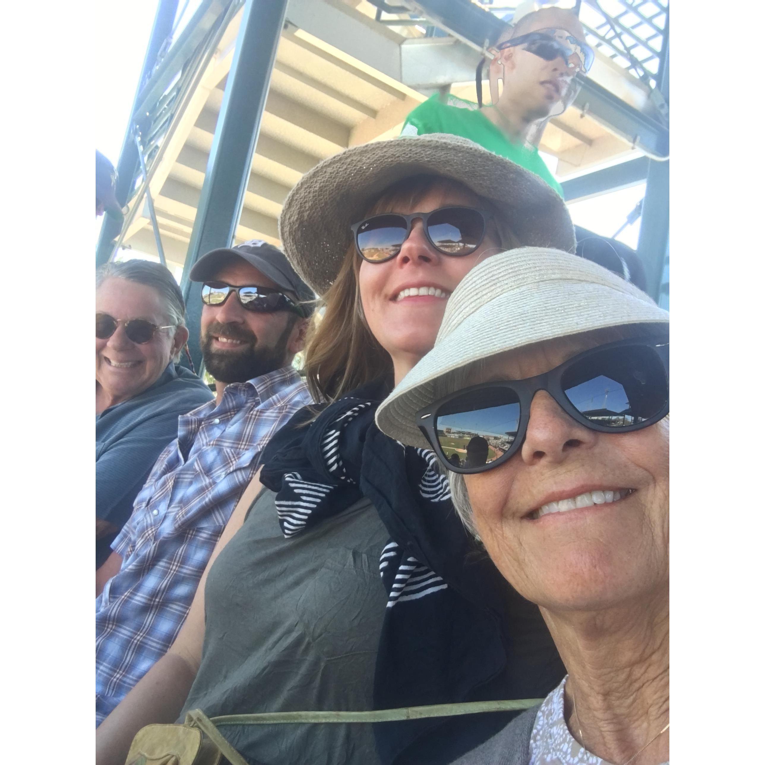 Tiger’s game with Tom and Martha.