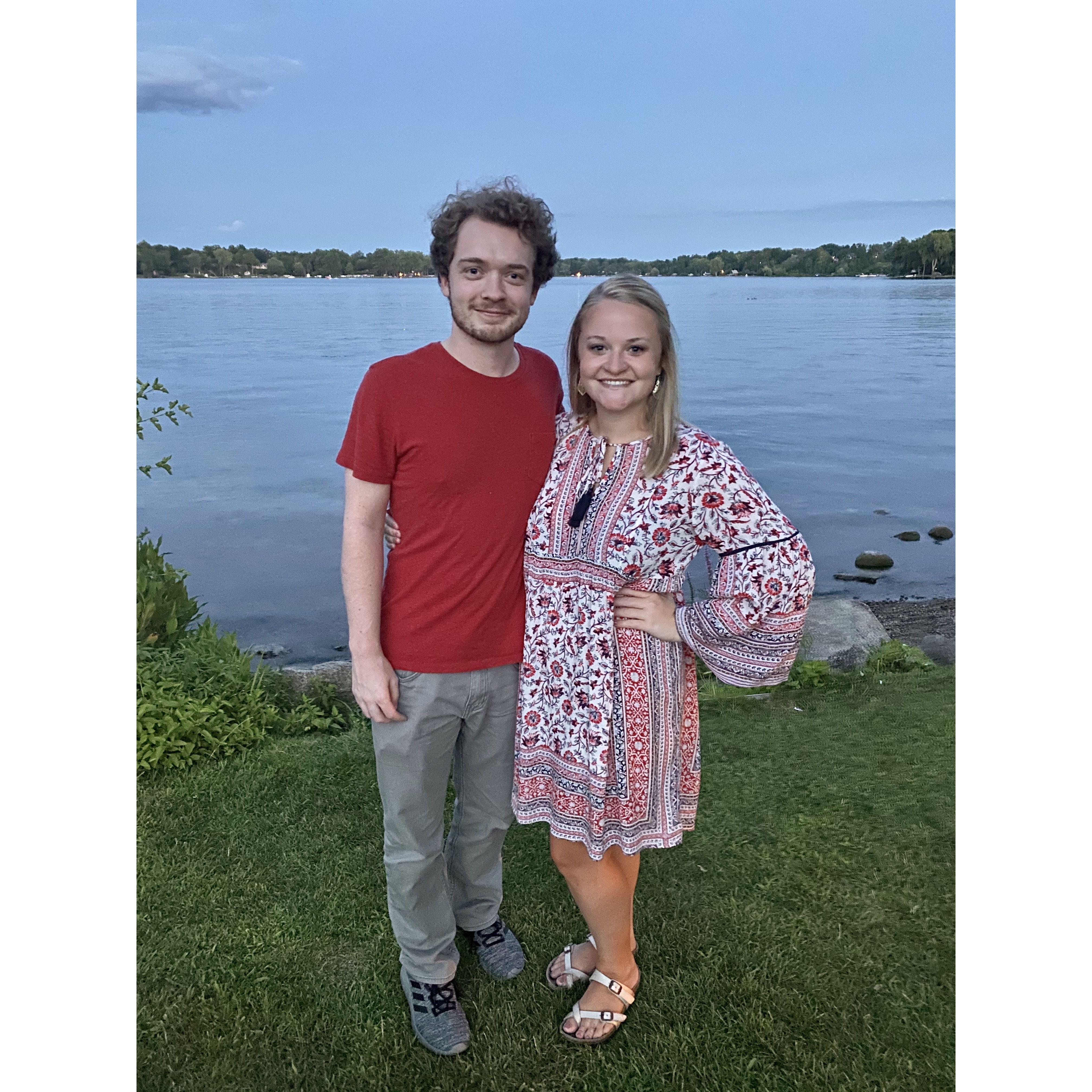 First triple date at Rose’s on Reed’s Lake