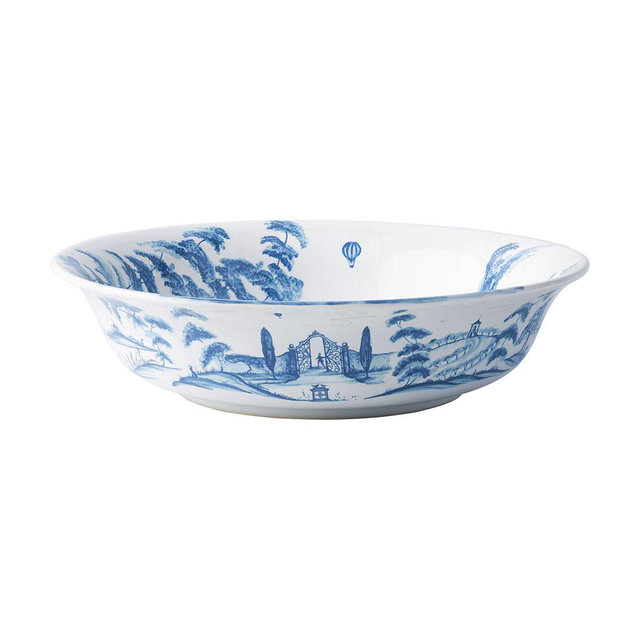 Country Estate Serving Bowl 10 in. - Delft Blue