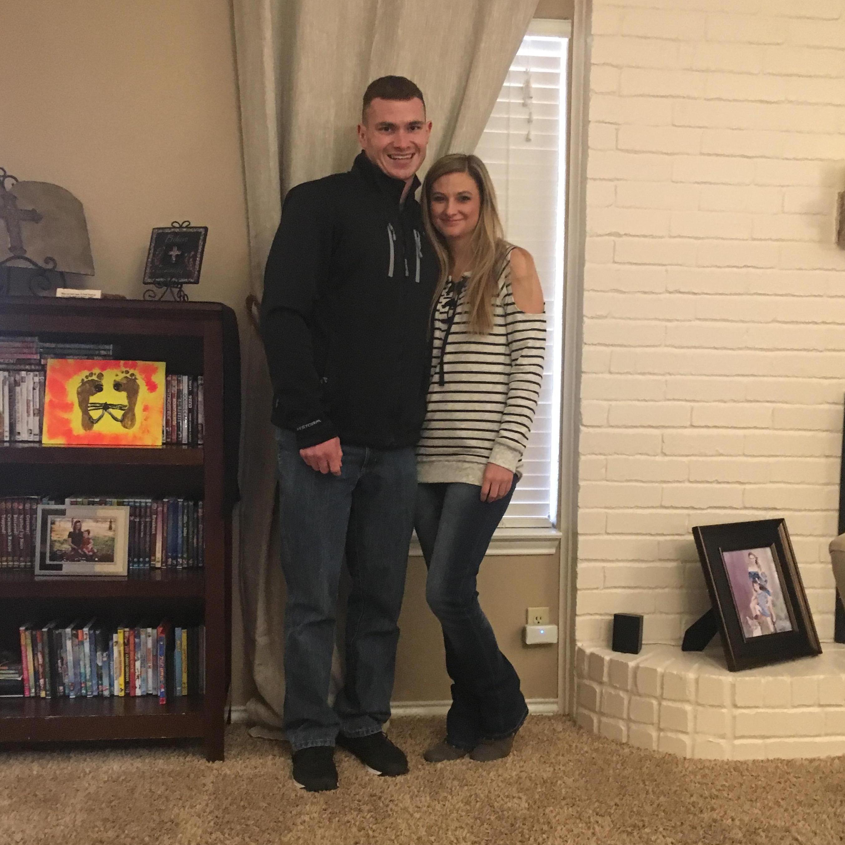 One of our first pictures ever taken together.