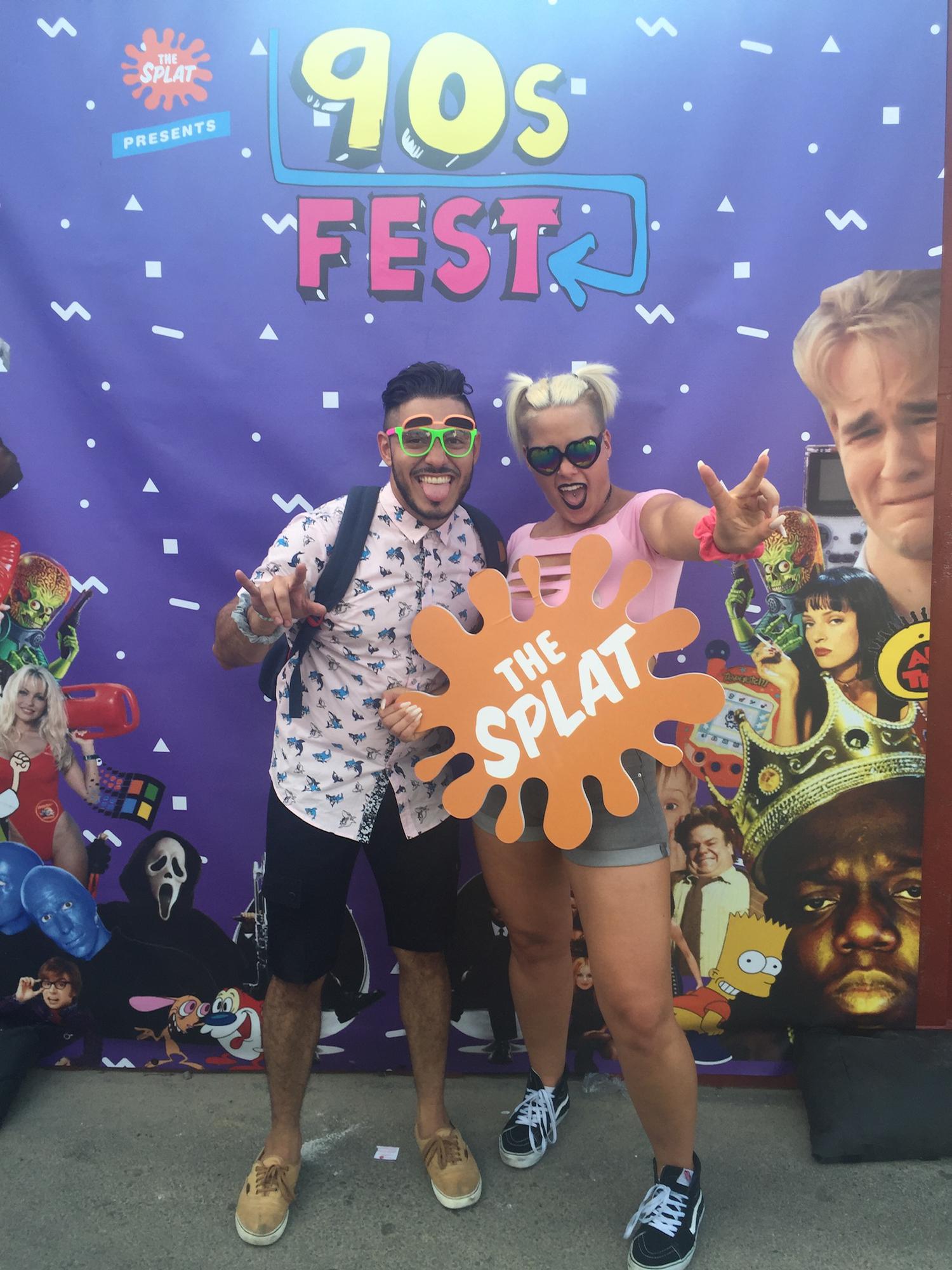 We are true 90's kids at heart!