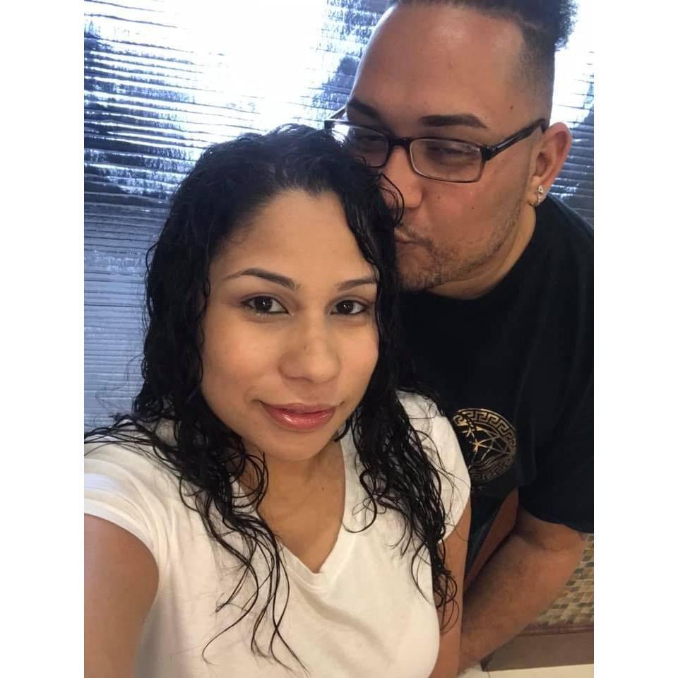 Having a good time before we took this selfie.