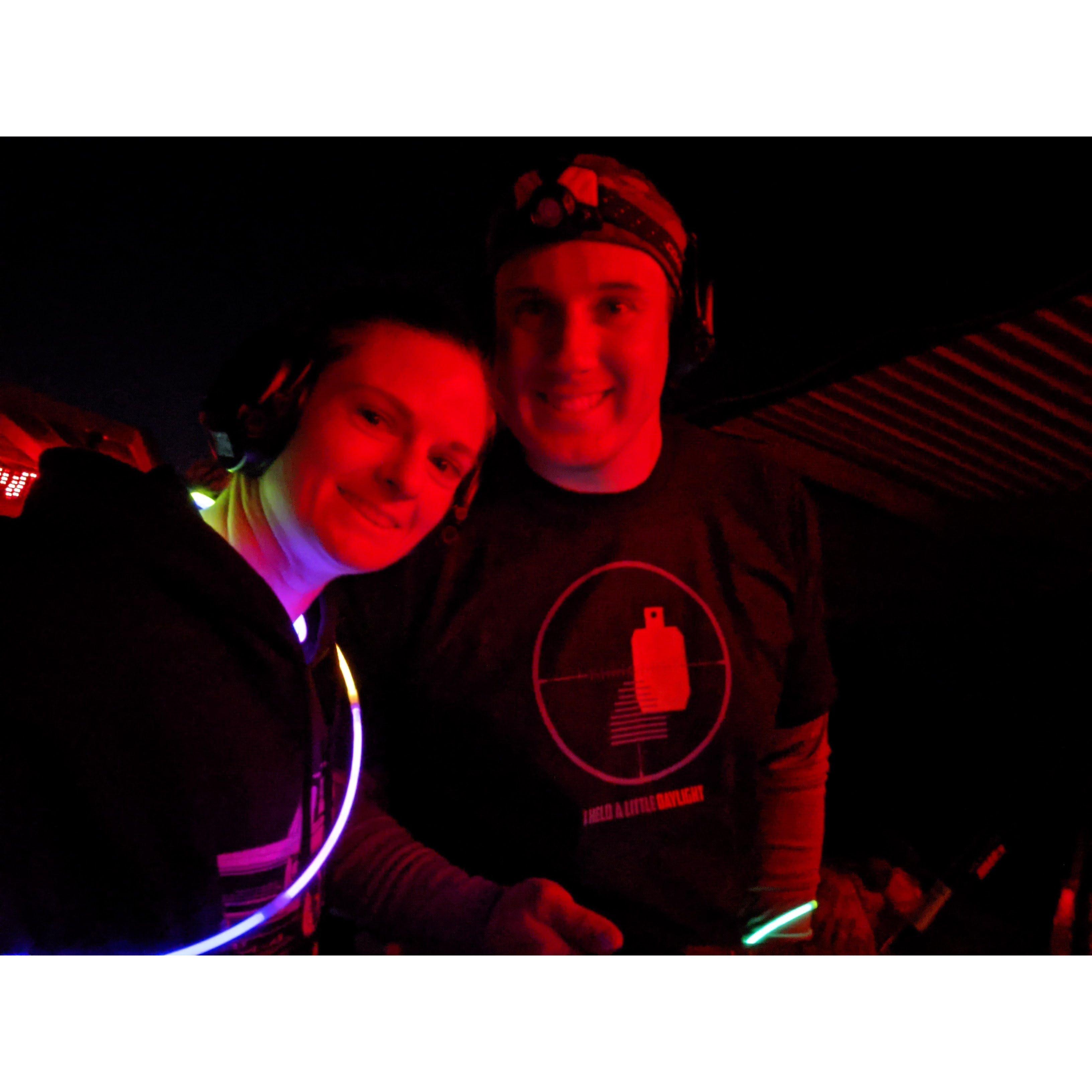 Nighttime match in Arizona! So much fun!
