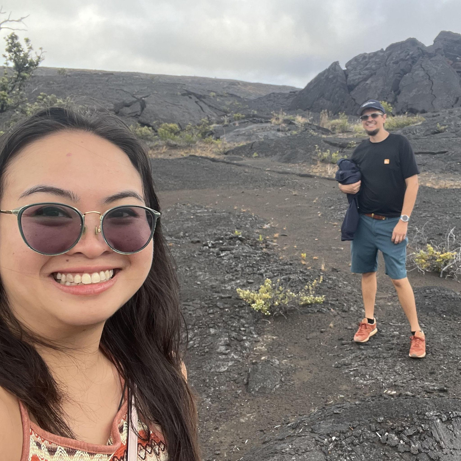 or hike (they hiked most parts of the Big Island!)