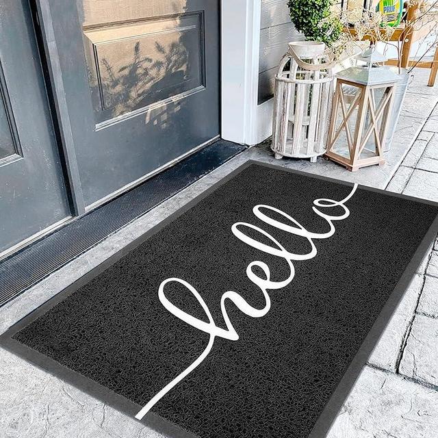 EARTHALL Funny Welcome Mats, Front Door Mat for Outside Entry, Doormat Outdoor/Indoor Entrance, Rugs Entryway Indoor, Home Porch Decor 48"x32"