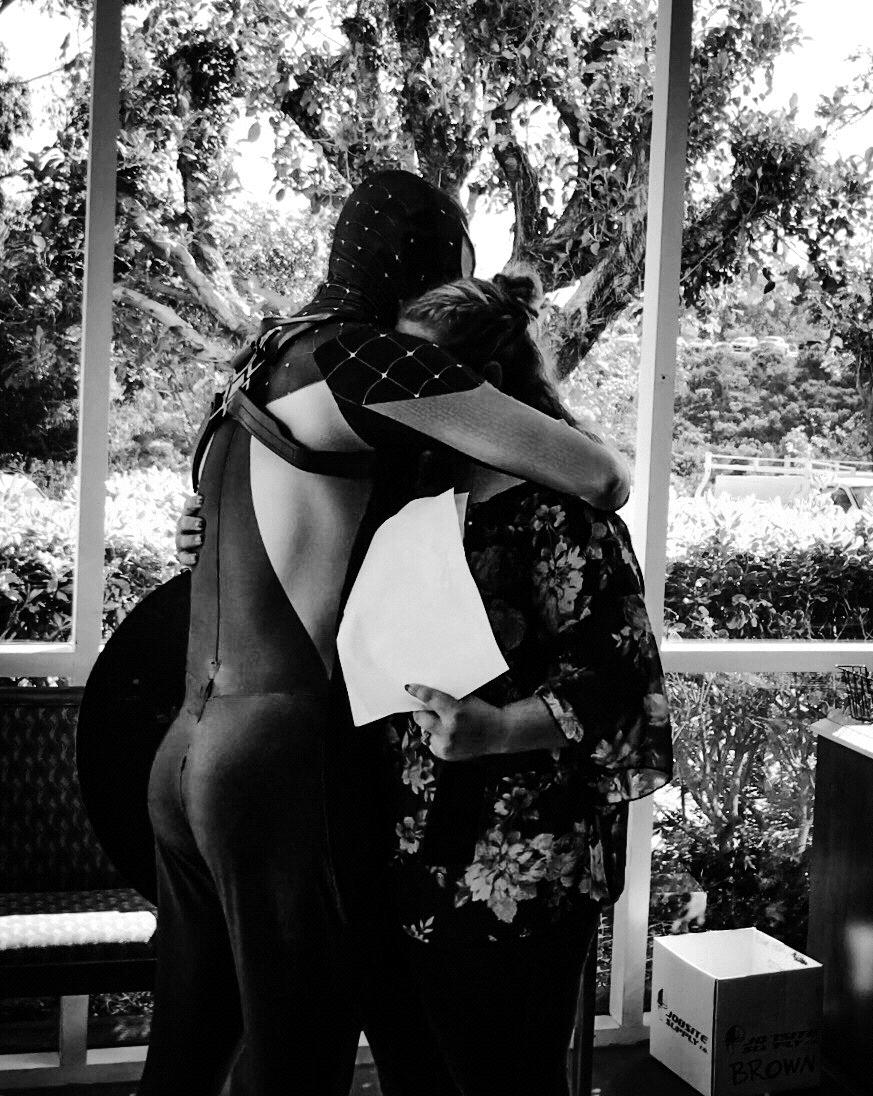 This was a picture taken from Bekah and Win's first big date where he surprised her with Disneyland tickets while she was at work.